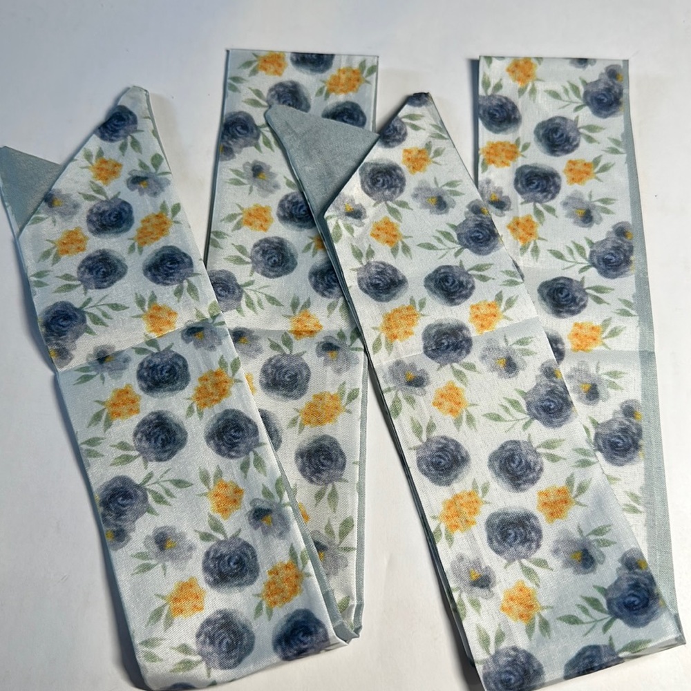 Two Thin Purse Scarves / Hair Bands / Scarves- #776
